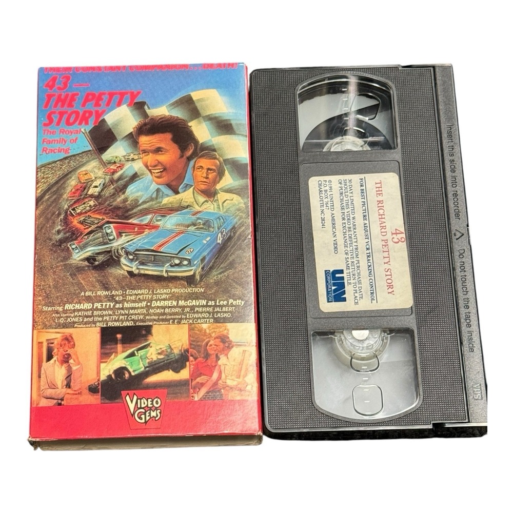 43 The Petty Story  The Royal Family Of Racing VHS NASCAR‎